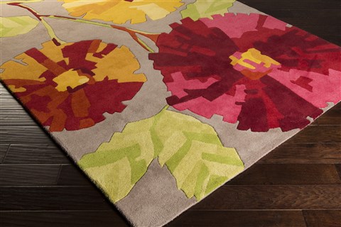 Surya Harlequin Orange 80 X 100 Area Rug HQL8024-810 800-47480 Image 1