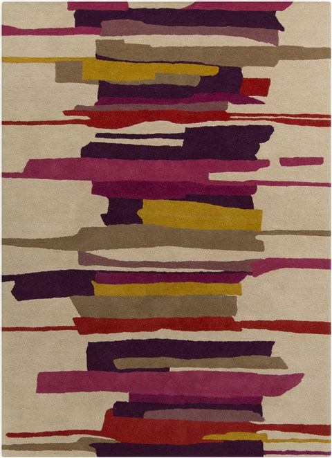 Surya Harlequin Purple 50 X 80 Area Rug HQL8027-58 800-47488 Image 0