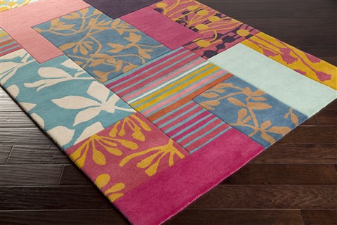 Surya Harlequin Purple 50 X 80 Area Rug HQL8030-58 800-47497 Image 1