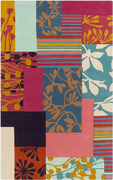 Surya Harlequin Purple 50 X 80 Area Rug HQL8030-58 800-47497 Image 0