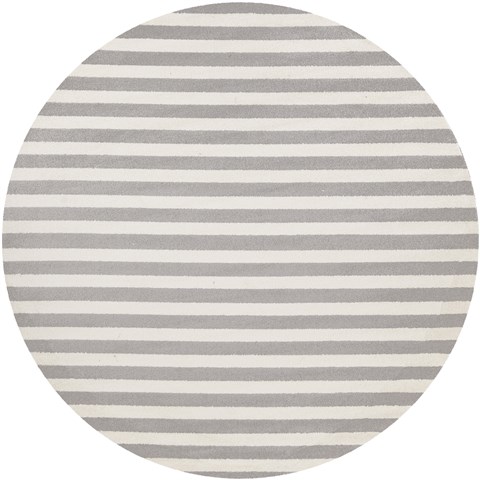 Surya Horizon Grey Round 71 X 71 Area Rug HRZ1004-710RD 800-47530 Image 0