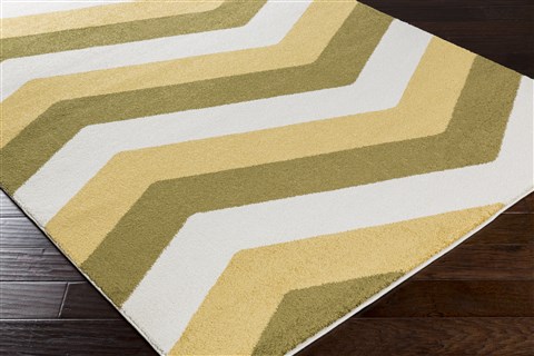 Surya Horizon Yellow 33 X 50 Area Rug HRZ1008-335 800-47558 Image 1