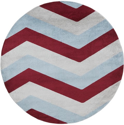 Surya Horizon Red Round 71 X 71 Area Rug HRZ1010-710RD 800-47578 Image 0