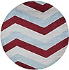 Surya Horizon Red Round 71 X 71 Area Rug HRZ1010-710RD 800-47578 Thumb 0