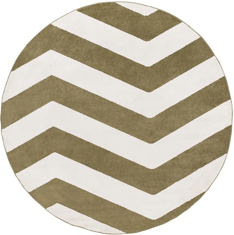 Surya Horizon Green Round 71 X 71 Area Rug HRZ1013-710RD 800-47602 Image 0