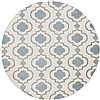 Surya Horizon White Round 71 X 71 Area Rug HRZ1021-710RD 800-47666 Thumb 0