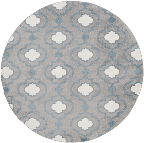 Surya Horizon Grey Round 71 X 71 Area Rug HRZ1022-710RD 800-47674 Image 0