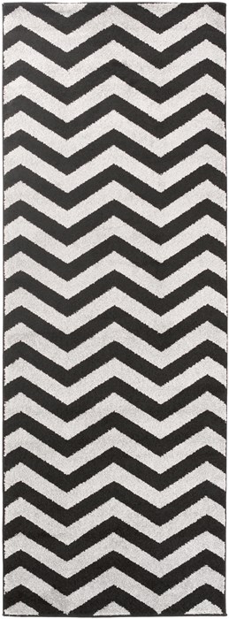 Surya Horizon Black Runner 27 X 73 Area Rug HRZ1026-2773 800-47701 Image 0