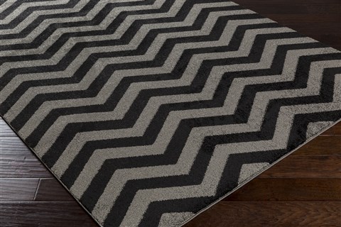 Surya Horizon Black 93 X 126 Area Rug HRZ1026-93126 800-47707 Image 1