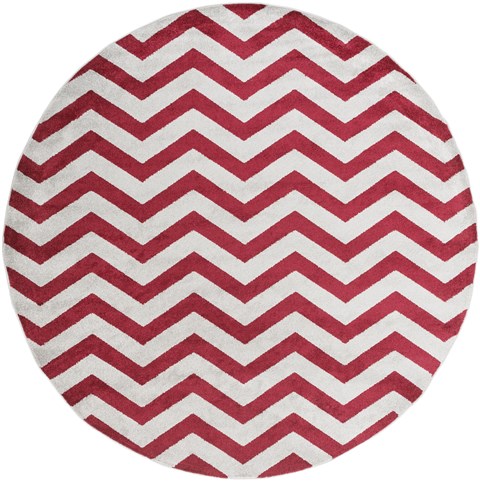 Surya Horizon Red Round 71 X 71 Area Rug HRZ1027-710RD 800-47714 Image 0