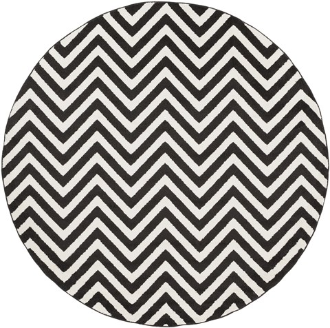 Surya Horizon White Round 71 X 71 Area Rug HRZ1031-710RD 800-47746 Image 0