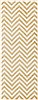 Surya Horizon Yellow Runner 27 X 73 Area Rug HRZ1032-2773 800-47749 Thumb 0