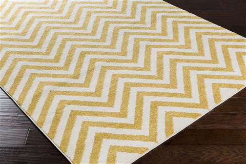 Surya Horizon Yellow 71 X 103 Area Rug HRZ1032-710103 800-47753 Image 1