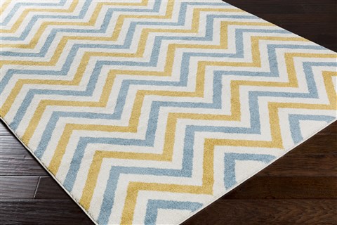 Surya Horizon Yellow 71 X 103 Area Rug HRZ1034-710103 800-47769 Image 1