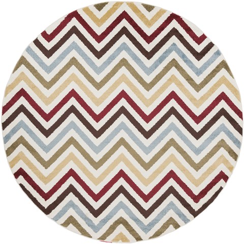 Surya Horizon Yellow Round 71 X 71 Area Rug HRZ1035-710RD 800-47778 Image 0