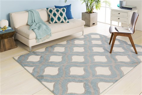 Surya Horizon Grey Round 71 X 71 Area Rug HRZ1036-710RD 800-47786 Image 1