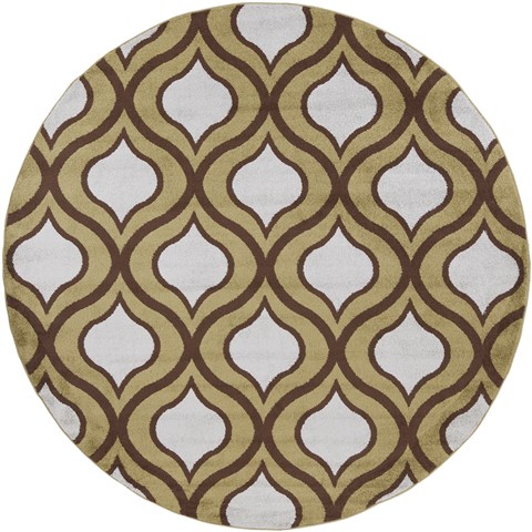 Surya Horizon Green Round 71 X 71 Area Rug HRZ1037-710RD 800-47794 Image 0