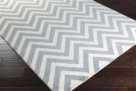 Surya Horizon White 33 X 50 Area Rug HRZ1038-335 800-47798 Image 1