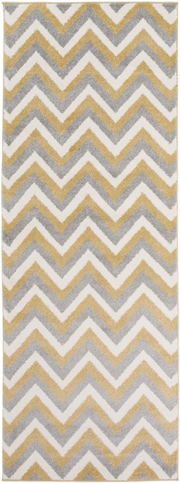 Surya Horizon Yellow Runner 27 X 73 Area Rug HRZ1040-2773 800-47813 Image 0