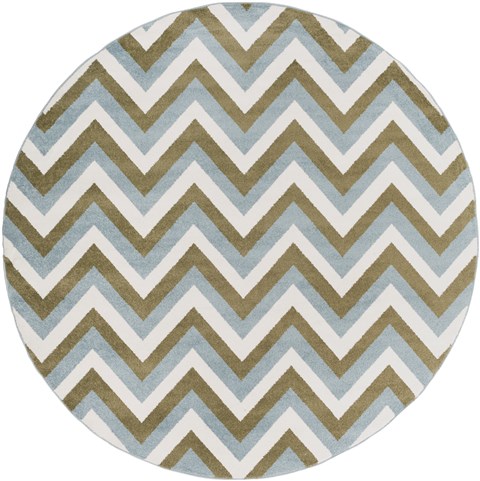 Surya Horizon Grey Round 71 X 71 Area Rug HRZ1041-710RD 800-47826 Image 0