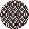 Surya Horizon Brown Round 71 X 71 Area Rug HRZ1042-710RD 800-47834 Thumb 0