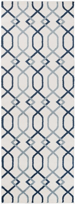 Surya Horizon White Runner 27 X 73 Area Rug HRZ1046-2773 800-47861 Image 0