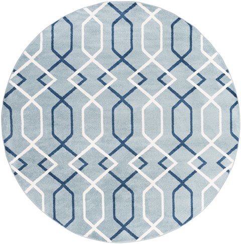 Surya Horizon Grey Round 71 X 71 Area Rug HRZ1051-710RD 800-47906 Image 0