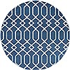 Surya Horizon Blue Round 71 X 71 Area Rug HRZ1052-710RD 800-47914 Thumb 0