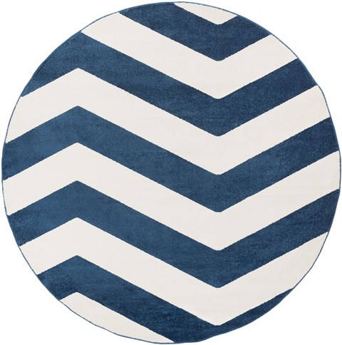 Surya Horizon Blue Round 71 X 71 Area Rug HRZ1053-710RD 800-47922 Image 0