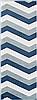 Surya Horizon Blue Runner 27 X 73 Area Rug HRZ1054-2773 800-47925 Thumb 0