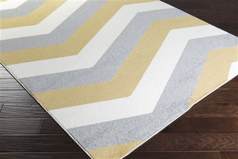 Surya Horizon Yellow 20 X 30 Area Rug HRZ1055-23 800-47932 Image 1