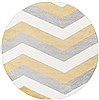 Surya Horizon Yellow Round 71 X 71 Area Rug HRZ1055-710RD 800-47938 Thumb 0