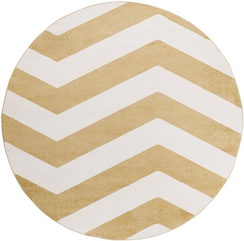 Surya Horizon Yellow Round 71 X 71 Area Rug HRZ1057-710RD 800-47954 Image 0