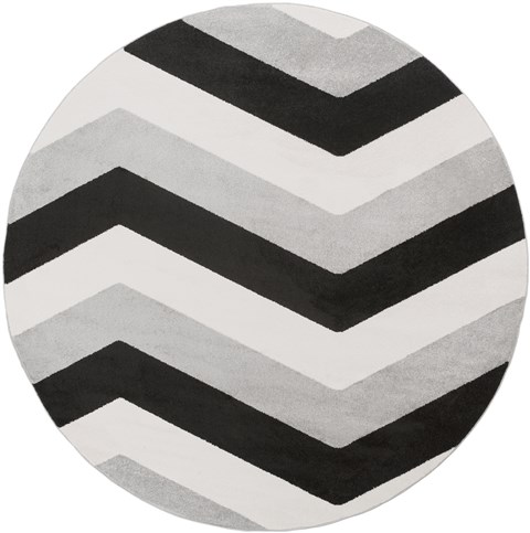 Surya Horizon Grey Round 71 X 71 Area Rug HRZ1059-710RD 800-47970 Image 0