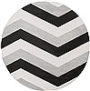 Surya Horizon Grey Round 71 X 71 Area Rug HRZ1059-710RD 800-47970 Thumb 0