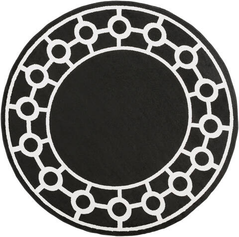 Surya Horizon Grey Round 71 X 71 Area Rug HRZ1060-710RD 800-47978 Image 0