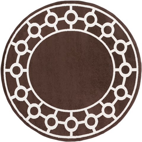Surya Horizon Brown Round 71 X 71 Area Rug HRZ1063-710RD 800-48002 Image 0