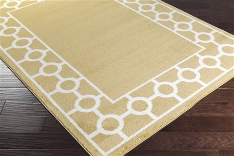 Surya Horizon Yellow 53 X 73 Area Rug HRZ1064-5373 800-48007 Image 1
