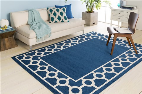 Surya Horizon Blue Runner 27 X 73 Area Rug HRZ1066-2773 800-48021 Image 1