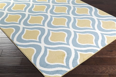 Surya Horizon Yellow 33 X 50 Area Rug HRZ1067-335 800-48030 Image 1