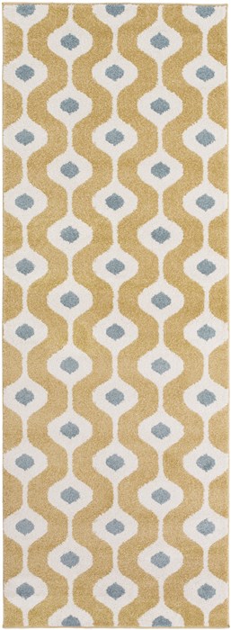 Surya Horizon Yellow Runner 27 X 73 Area Rug HRZ1074-2773 800-48085 Image 0
