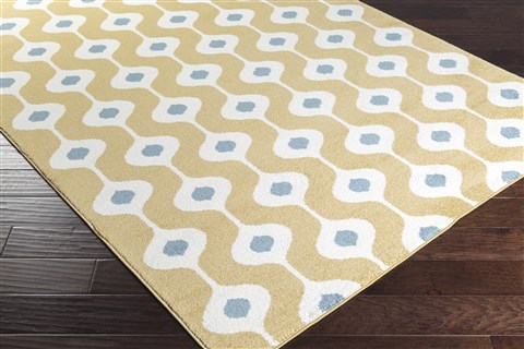 Surya Horizon Yellow 33 X 50 Area Rug HRZ1074-335 800-48086 Image 1