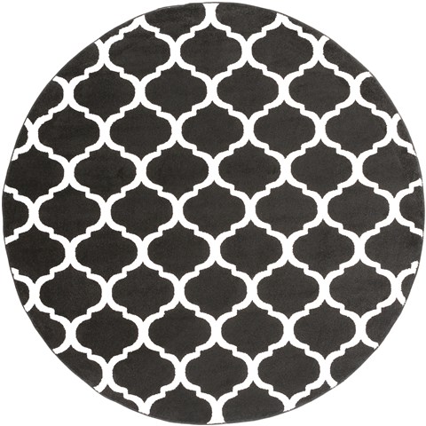 Surya Horizon Grey Round 71 X 71 Area Rug HRZ1080-710RD 800-48138 Image 0