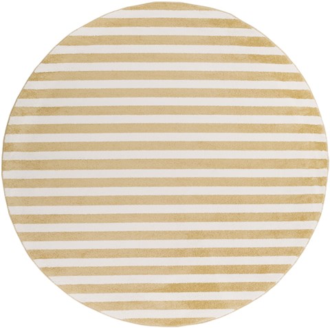 Surya Horizon Yellow Round 71 X 71 Area Rug HRZ1086-710RD 800-48186 Image 0