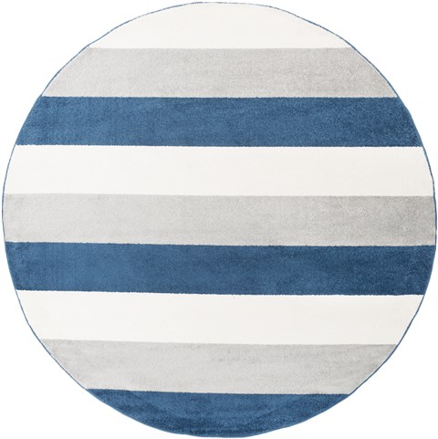 Surya Horizon Blue Round 71 X 71 Area Rug HRZ1092-710RD 800-48234 Image 0
