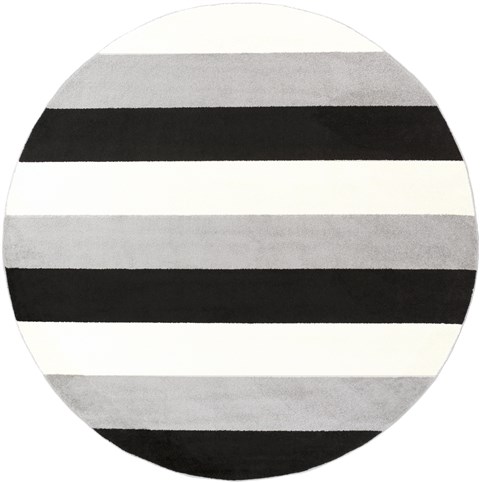 Surya Horizon Grey Round 71 X 71 Area Rug HRZ1096-710RD 800-48266 Image 0