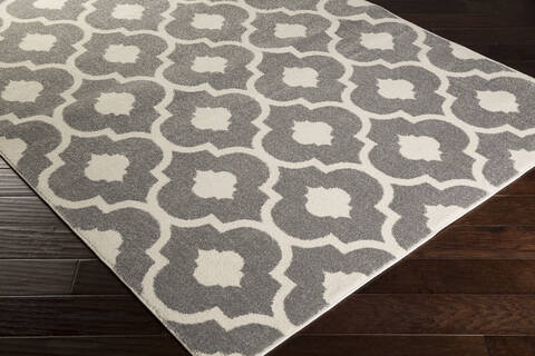 Surya Horizon Grey 33 X 50 Area Rug HRZ1097-335 800-48270 Image 1