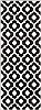 Surya Horizon Black Runner 27 X 73 Area Rug HRZ1099-2773 800-48285 Thumb 0