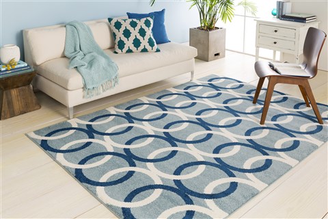 Surya Horizon Grey Runner 27 X 73 Area Rug HRZ1100-2773 800-48293 Image 1