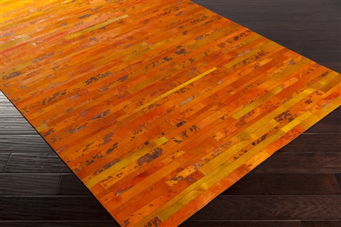 Surya Houseman Orange 20 X 30 Area Rug HSM4017-23 800-48346 Image 1